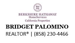 A logo for the berkshire hathaway home services california properties.