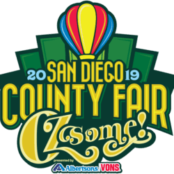 A logo for the san diego county fair.