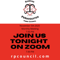 A red and white poster with the words " join us tonight on zoom ".