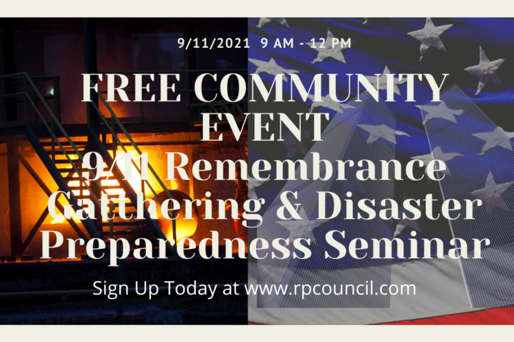 Rancho Penasquitos 20th Anniversary – 9/11 Remembrance Gathering and Disaster Seminar