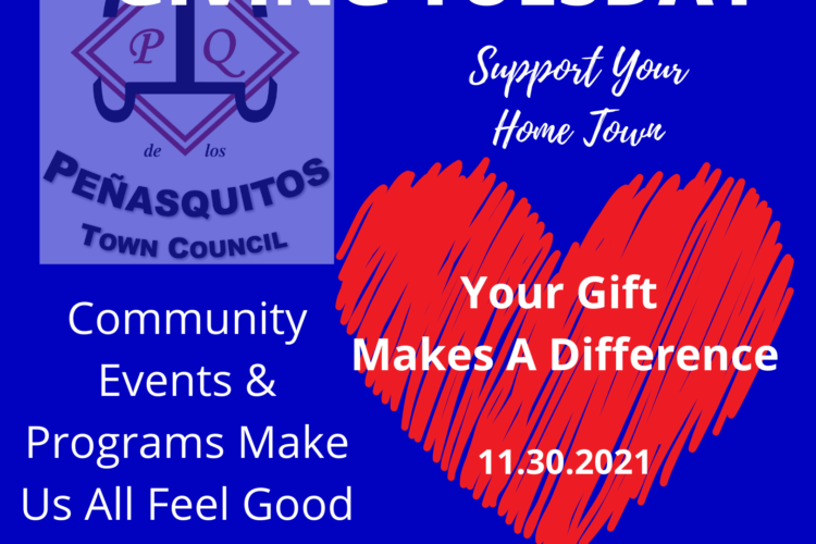 Rancho Penasquitos ‘Giving Tuesday’ because we care about our Community Events, Programs & Seminars that enrich our lives.