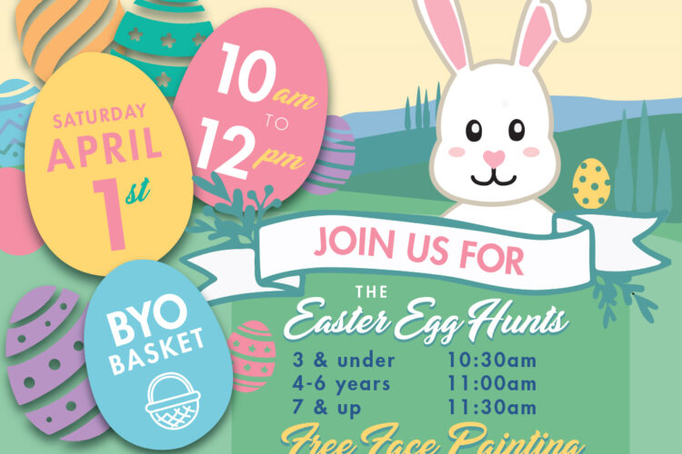 Free Egg Hunt, Face Painting and a visit from the Easter Bunny!!  Thank you, Lindsay Shuman, Realtor