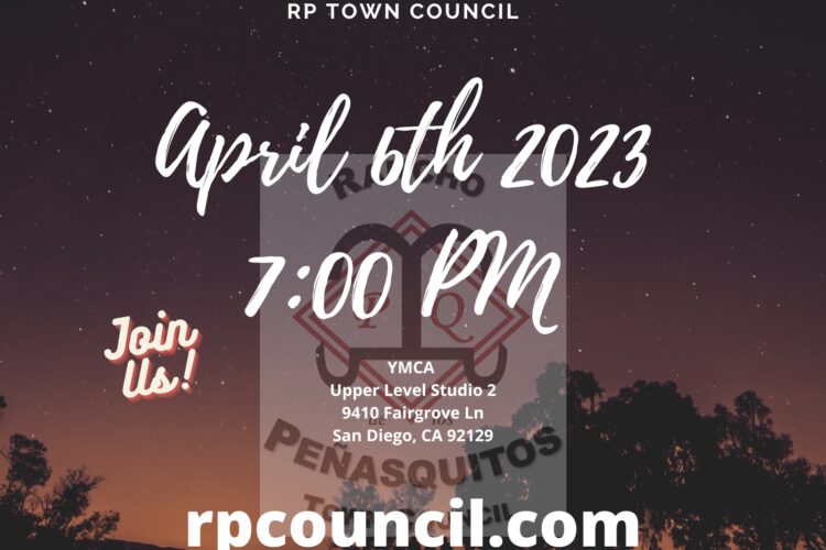 RP Town Council April 6 2023 Public Monthly Meeting