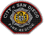 A fire department patch is shown.