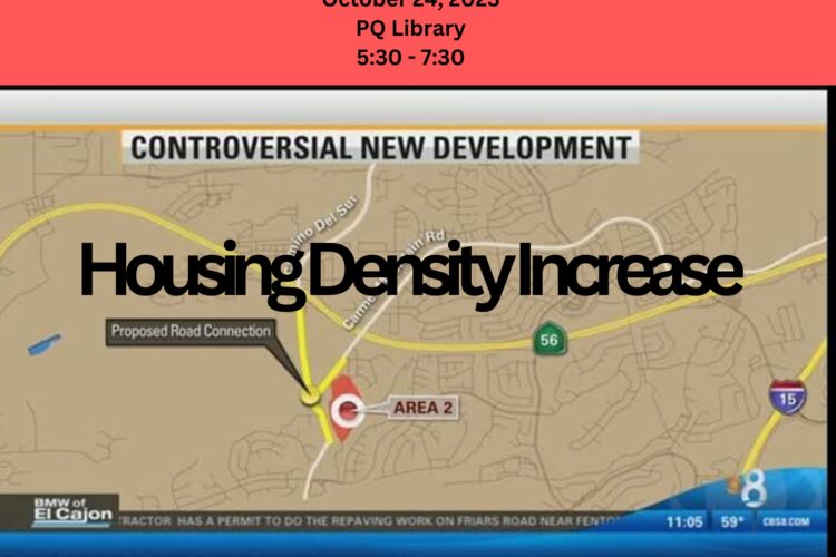 Rhodes Crossing  Development Density Changes – Community Meeting October 24, 2023 PQ Library
